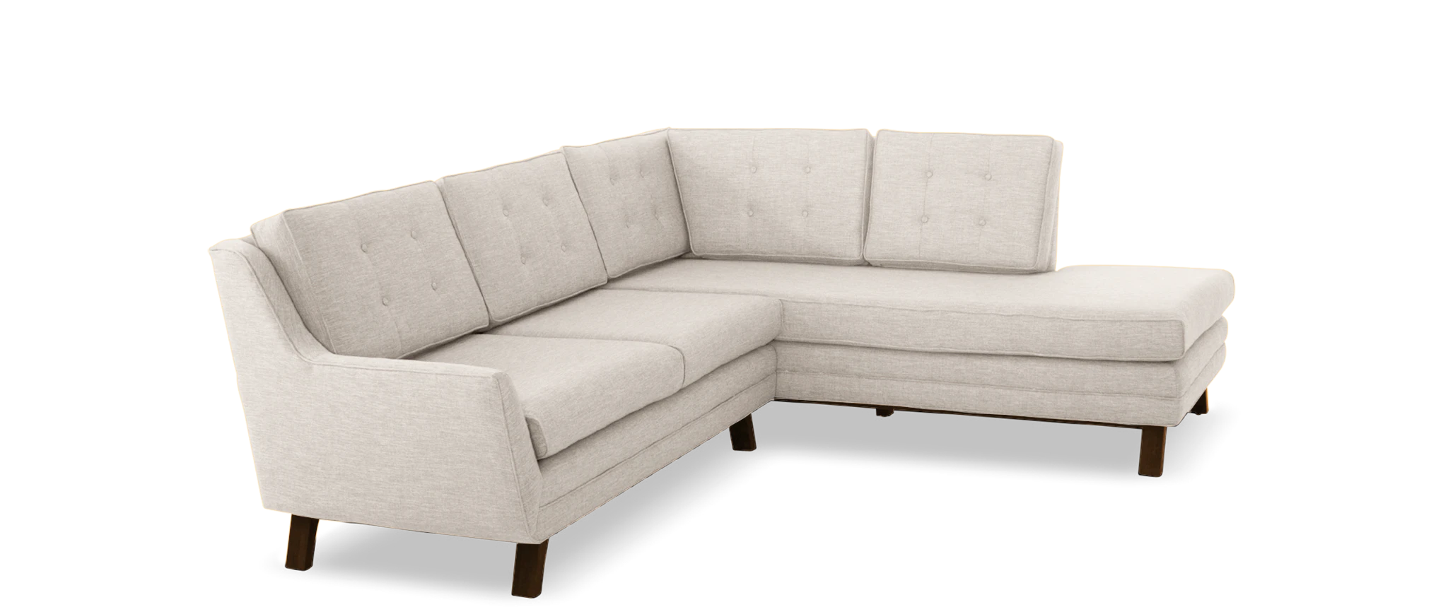 Eastwood Sectional with Bumper (2 piece)